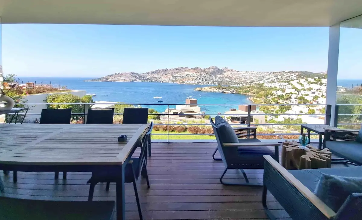 Spacious terrace